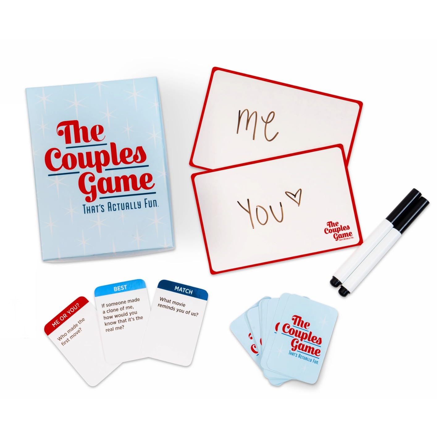 DSS Games The Couples Game That's Actually Fun [Date Night, Idea, Relationship Card Game, Pair Activity, 2 Players for Adults, Gift for Her, Gift for Him]