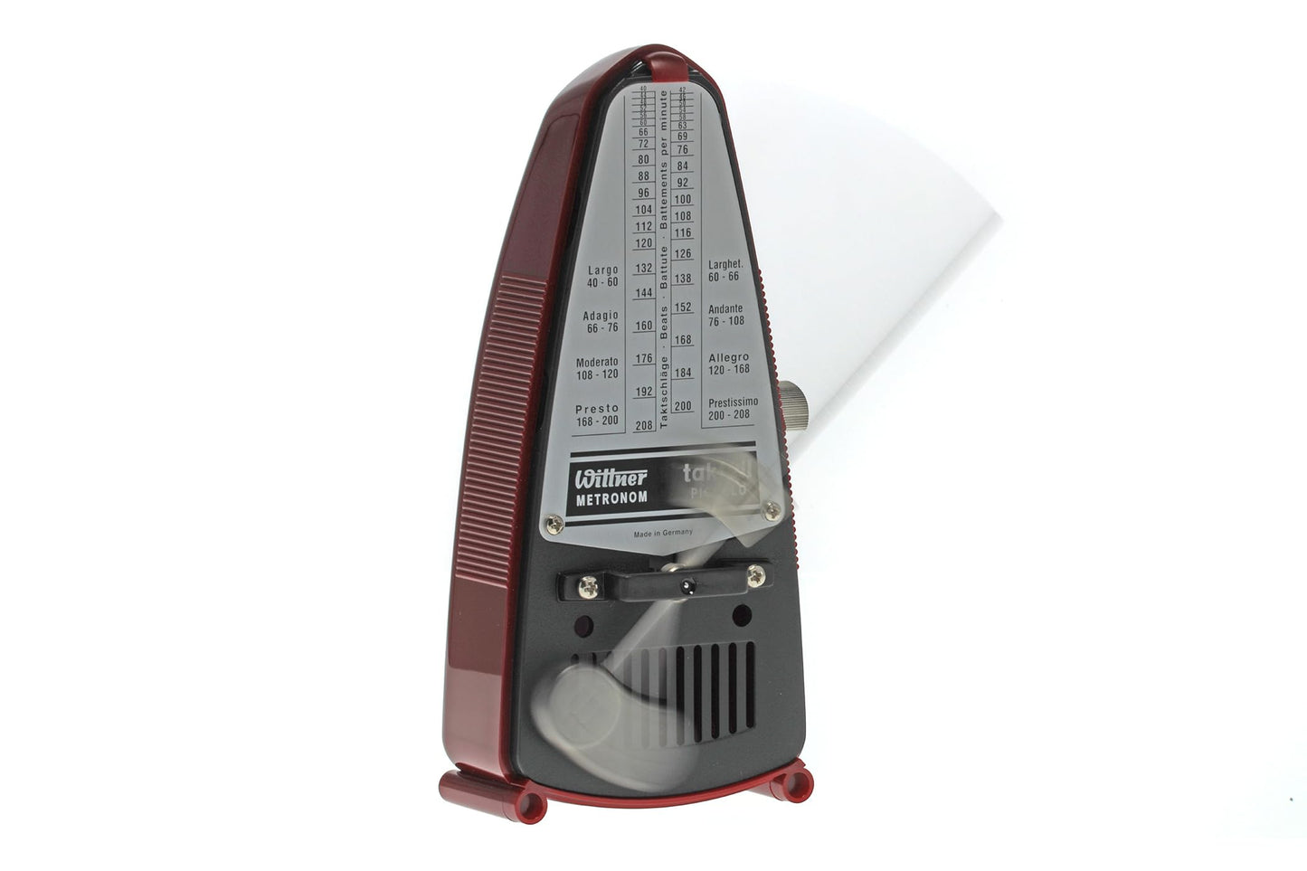 Wittner 834 Taktell Piccolo Metronome, Ruby