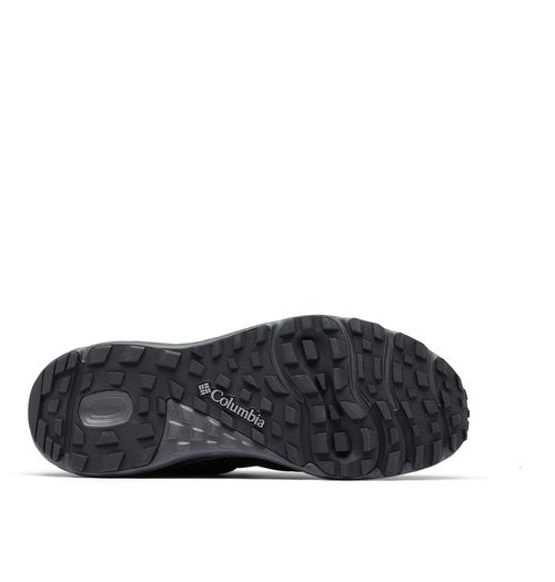 Columbia Mens Konos Low, Black/Shark, 8