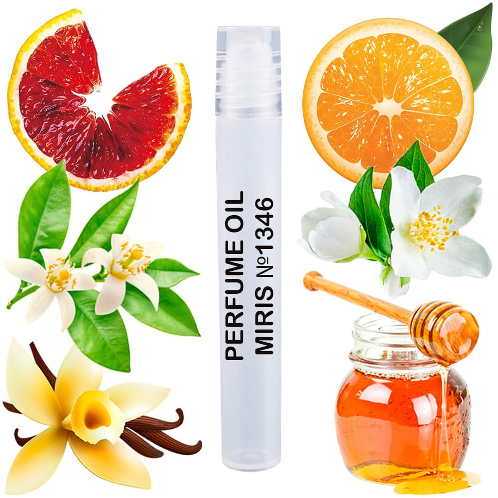 MIRIS No. 1346, Inspired by Code, Long-Lasting Perfume Oil for Women Roll-On, Rollerball 0.34 Fl Oz / 10 ml
