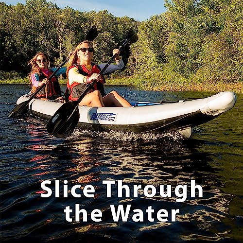 Sea Eagle 465FT FastTrack Inflatable Kayak 15'3" 1-3 Person Touring Kayak, Rigid External keel, Smoother Paddling Experien...