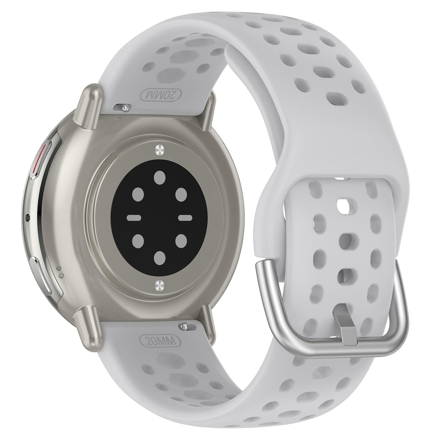 Nacorulu Compatible With Amazfit Active 2 Bands, 20Mm Width Silicone Replacement Strap For Amazfit Active/Active 2S/Gts 4 Mini/G