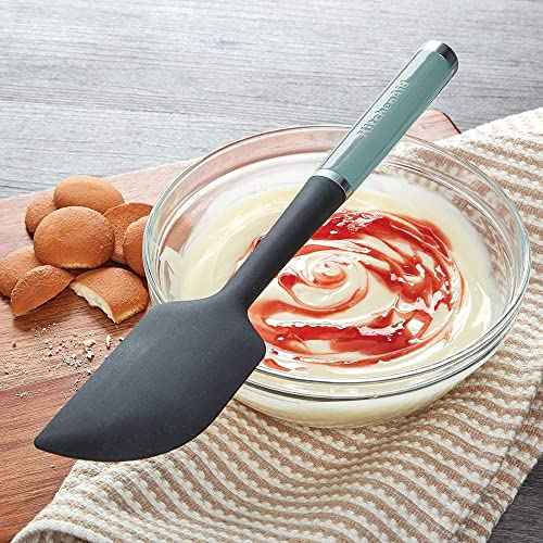 KitchenAid Classic Scraper Spatula, Aqua Sky