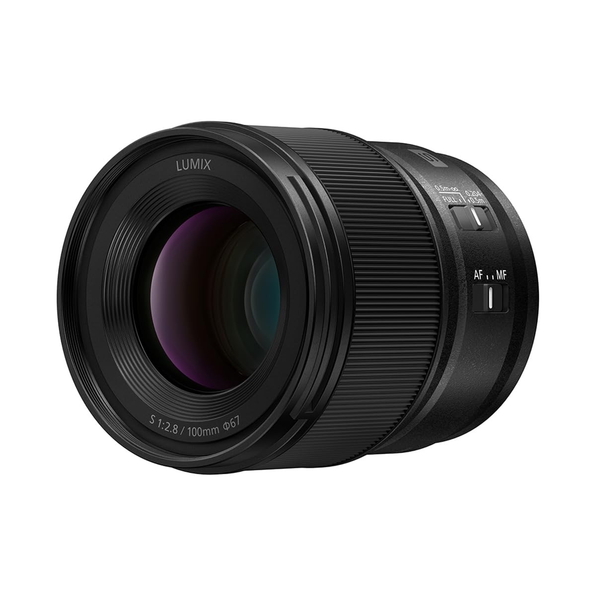 Panasonic LUMIX Full Frame Camera Lens, S 100mm F2.8 Macro - S-E100J