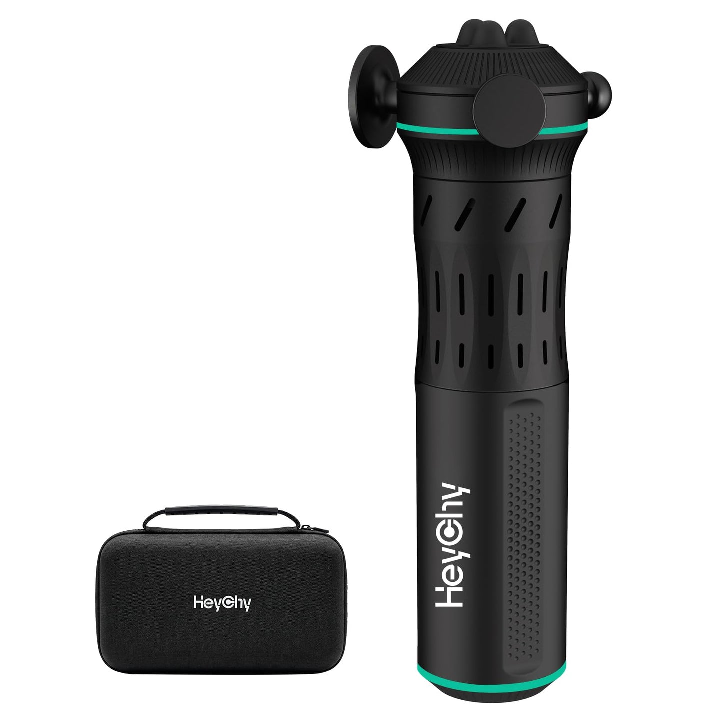 HEYCHY Vibrating Muscle Massage Gun, Handheld Deep Tissue Vibration Massager for Sensitive Joints, Muscle Pain Relief, Fascia Release, Trigger Points & Full Body, Massager Gun for Athletes Office Gym