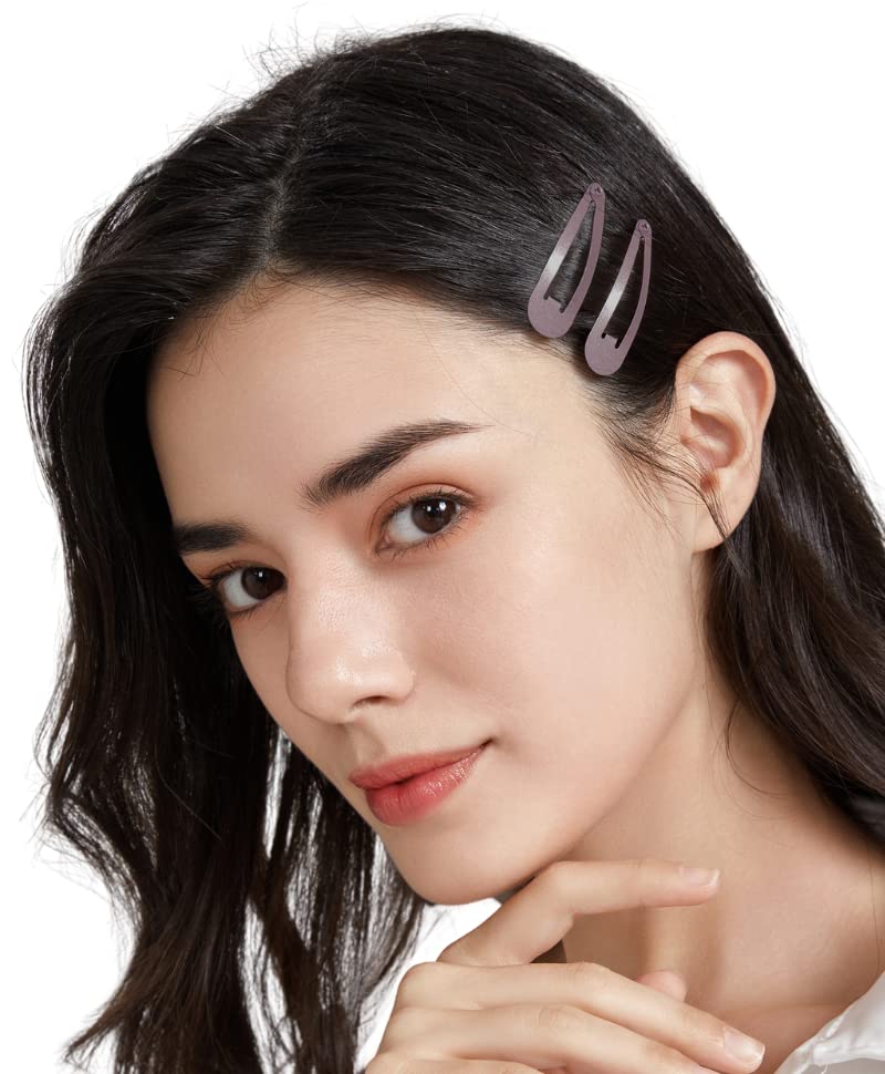 Dofash Women's Braided Good Hair set 102counts set (Bobby pins 60pcs + Hyper Elastics ties 30pcs + Snap hair clips (Brown)