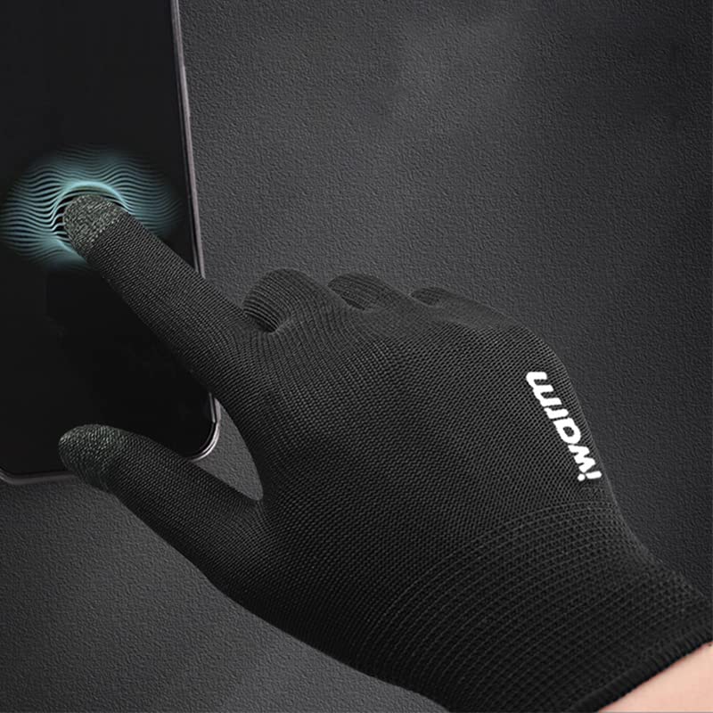 Lightweight Running Gloves, Touch Screen Anti-Slip Warm Gloves Liners for Cycling Biking Sporting Driving for Men Women