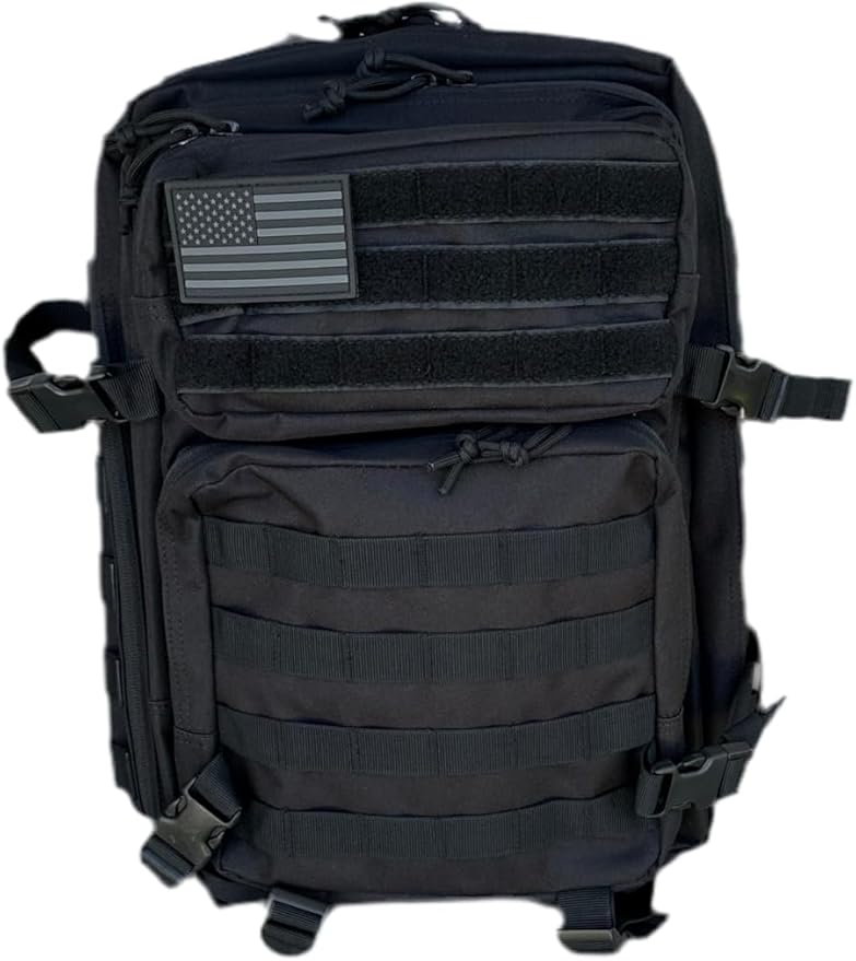Continental Liberty 40L Tactical Backpack – 900D/1000D Molle Assault Pack, 3-Day Survival, Hiking, Camping, Travel Gear (B...