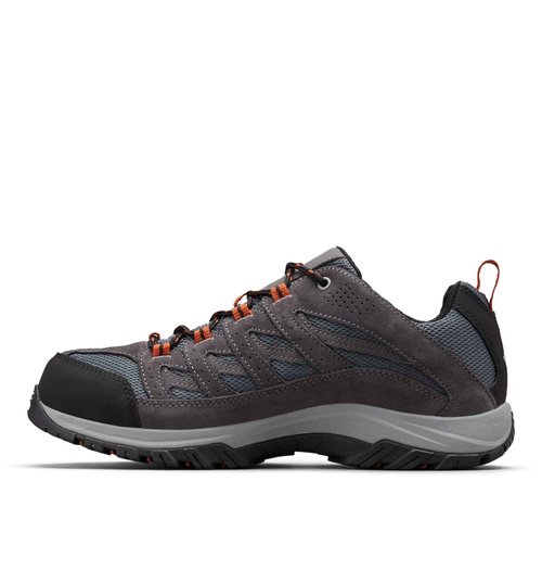 Columbia Mens Crestwood Waterproof, Graphite/Dark Adobe, 11