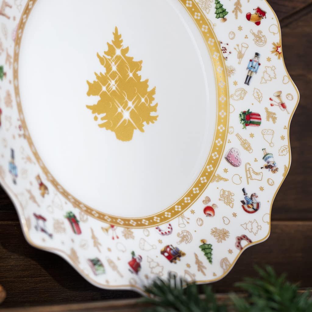Villeroy & Boch Delight Anniversary Edition Breakfast Plate, 24cm, White