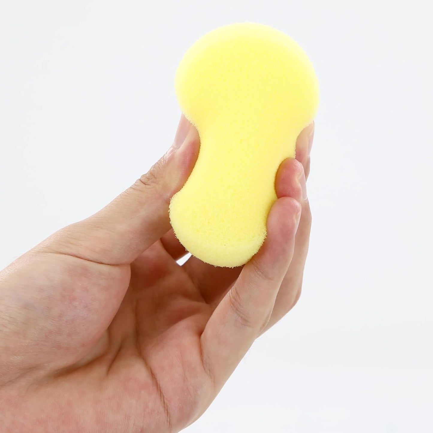 12 Pcs Pottery Sponges, Paint Sponges Tools, Round Big Yellow Sponge for Acrylic Painting, Clay, Craft, Watercolor and More