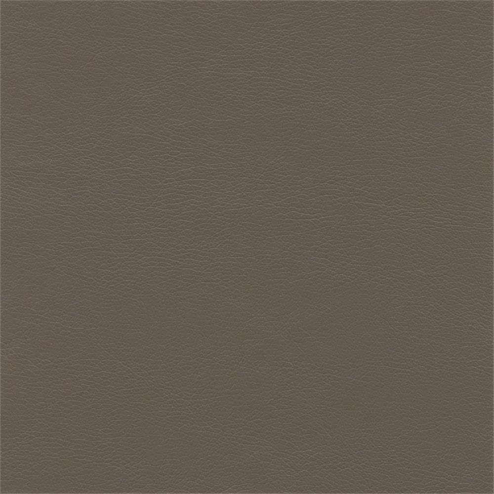 Bush Home Somerset Mid Back Leather Box Chair in Washed Gray