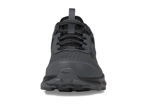Saucony Men's Excursion Tr17 Hiking Shoe, Shadow/Black, 12