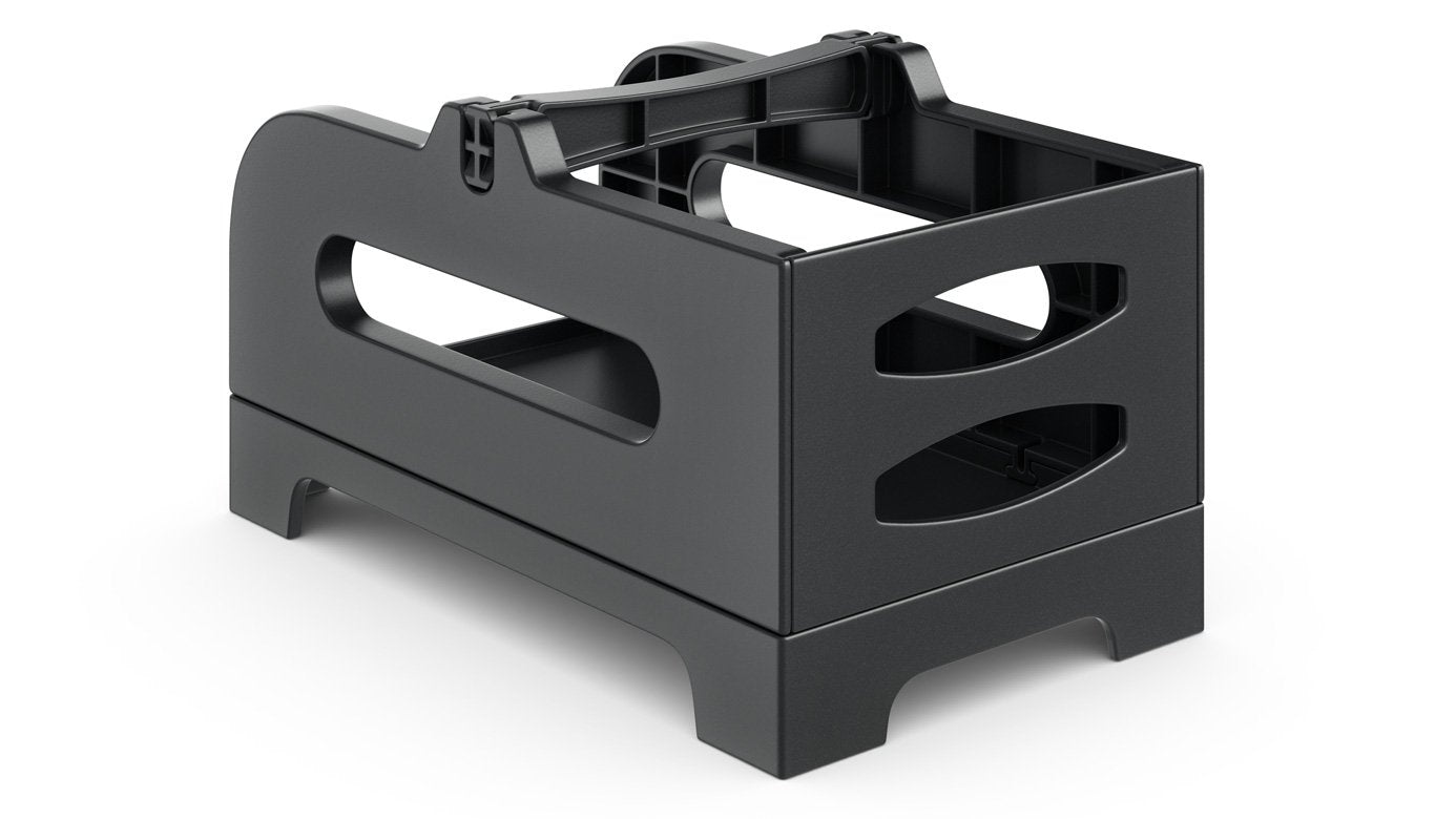 Rollo Thermal Label Holder for Rolls and Fan-Fold Labels - Shipping Label Holder for Thermal Printer