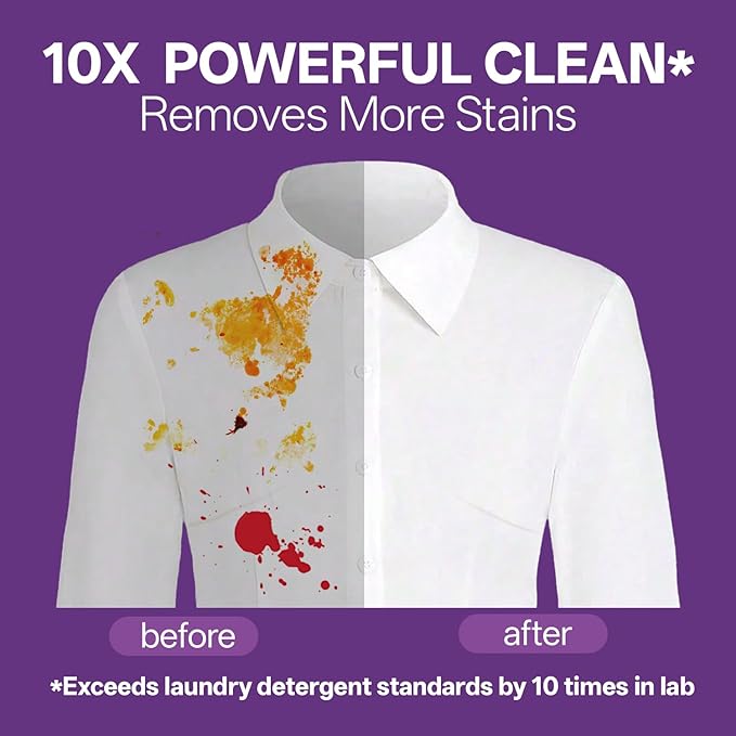 All-in-1 Laundry Detergent Pods | 10X Deep Clean | Prevents Color Bleed, Eliminates Odors & Locks in Floral Freshness | with Color Protection Technology | 5-in-1 Power, 40 Count