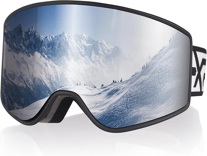 EXP VISION Ski/Snowboard Goggles Parent-child Snow Goggles Over Glasses for Men, Women Youth Kids