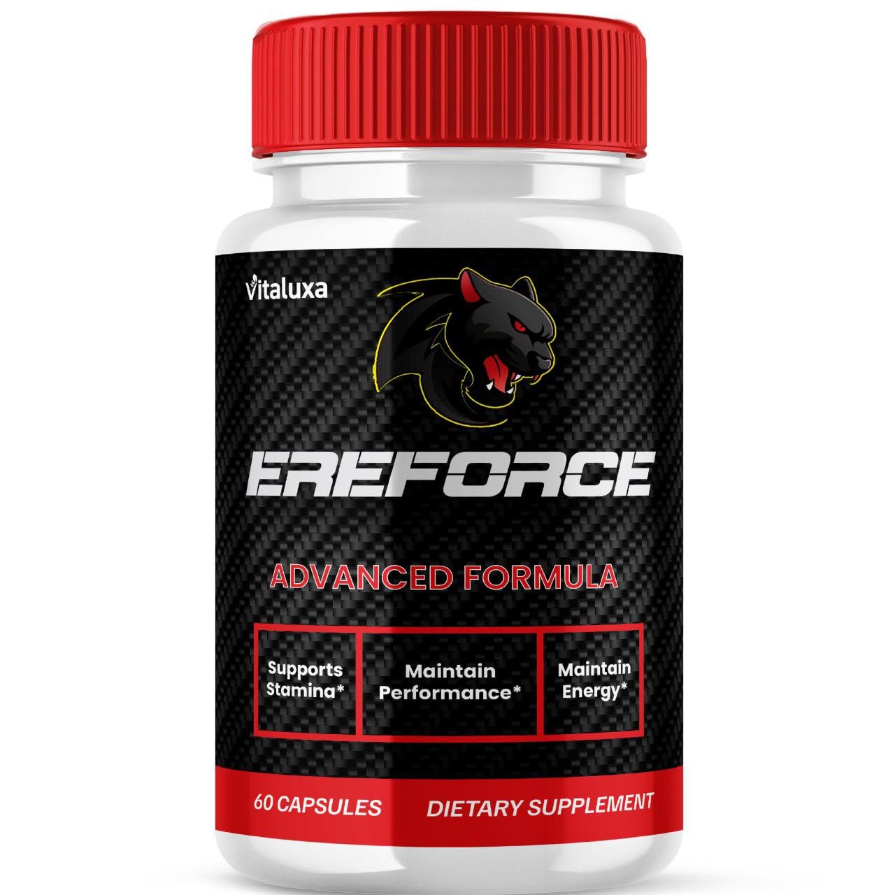 Ereforce Capsules, Ereforce Men's Supplement Performance Eforce Blend Maximum Strength Support, Ere Force Pills Premium Daily Energy Advanced Formula Overall Health Wellness Reviews (60 Capsules)