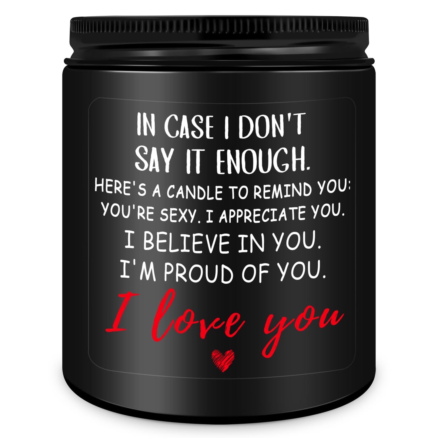 Homsolver Anniversary Wedding Birthday Gifts for Him Boyfriend Husband, Unique Romantic Gift for Him Lavender Candle, Funny Romantic Anniversary Birthday Gifts for Him,Boyfriend, Husband