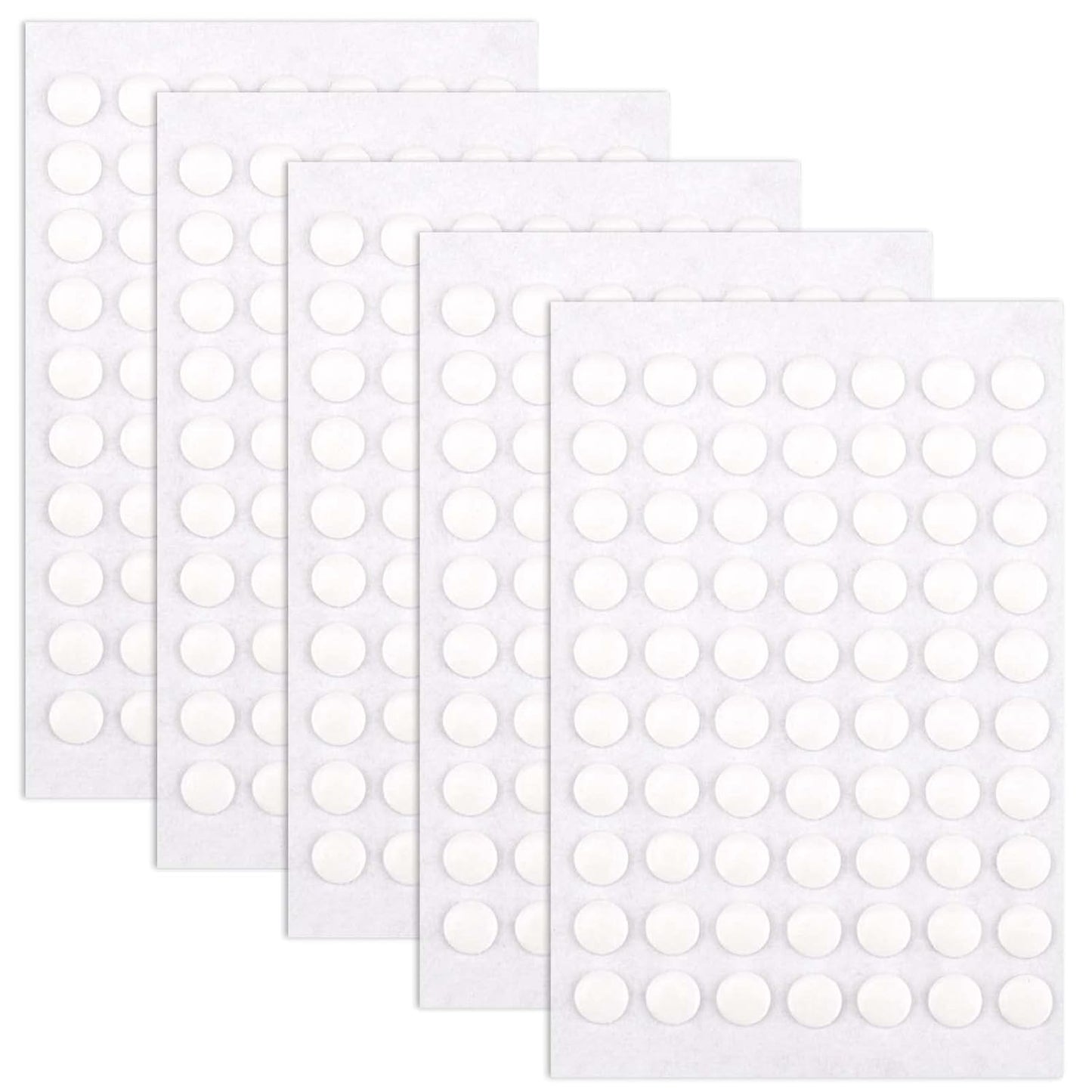 BUSOHA 350 PCS Double-Sided Adhesive Dots, 6mm Clear Removable Sticky Adhesive Putty,Glue Acrylic No Trace Sticky Putty Waterproof Dot Stickers for Balloons, Envelopes, Notes, Photos