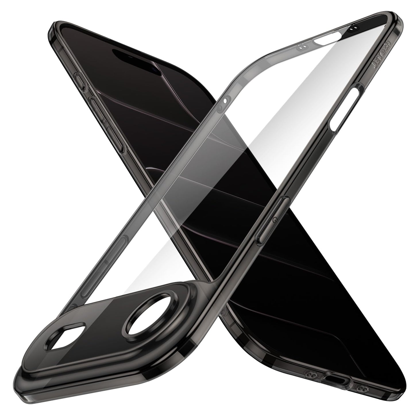 Jetech Slim Case For Iphone 17 Air With Camera Lens Full Protection, Ultra-Thin Lightweight Clear Minimalist Protective Phone Co