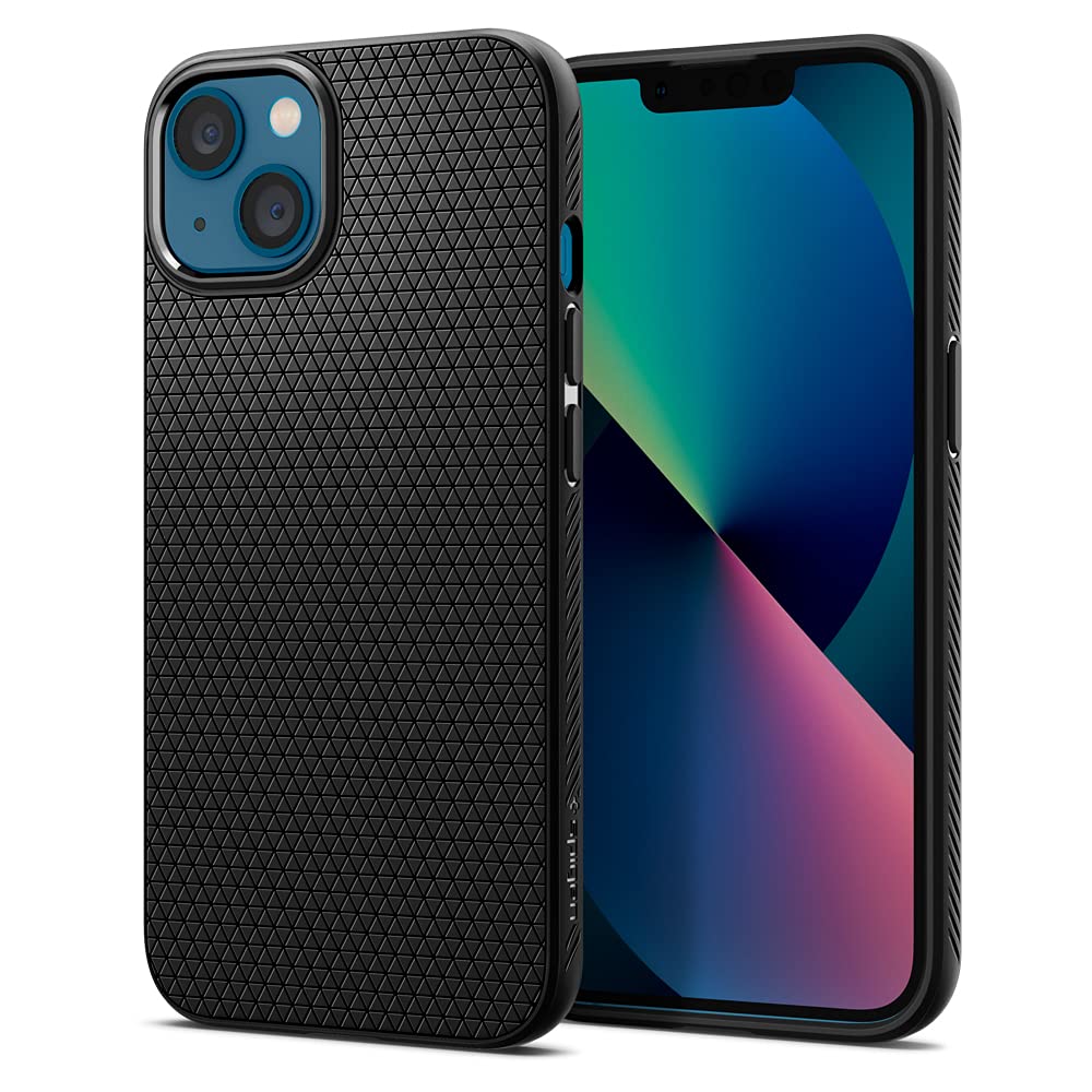 Spigen Liquid Air Designed For Iphone 13 Case (2021) - Matte Black