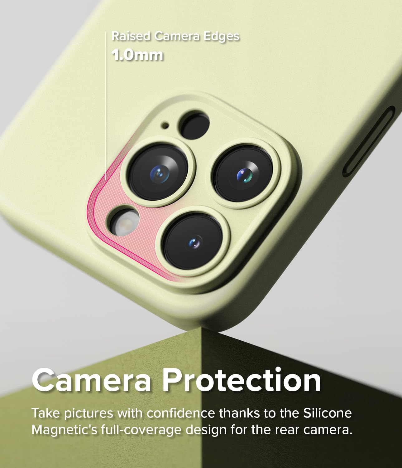 Ringke Silicone Magnetic [Compatible With Magsafe] Designed For Iphone 15 Pro Case, Feels Velvety Lightweight Slim Cute Soft Pho