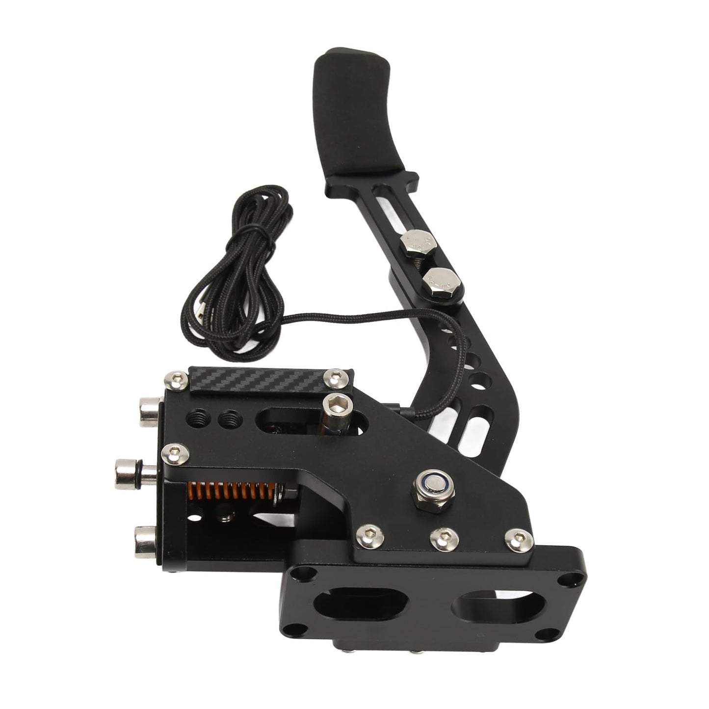 64 Bit USB Handbrake, USB Handbrake for Racing Game, Progressive Sim Racing Game Controller Compatible for X box ONE,Series S X, PC (black)