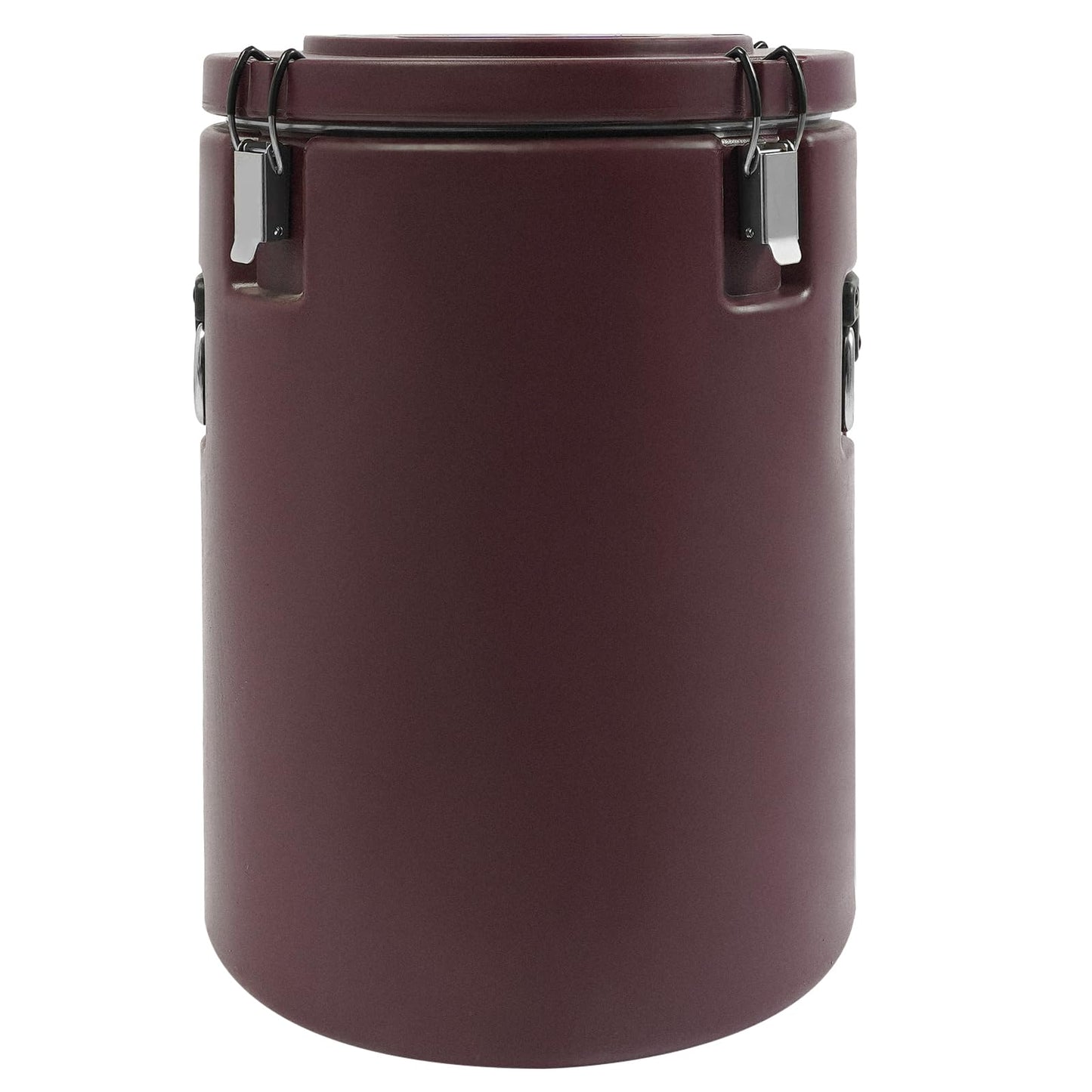 LOYALHEARTDY Commercial Insulated Food Container, 42QT/10.6Gal Insulated Soup Container Bucket Commercial Food Warmer Insulation Barrel for Hot or Cold Food for Restaurant, Canteen, Home (Brown)