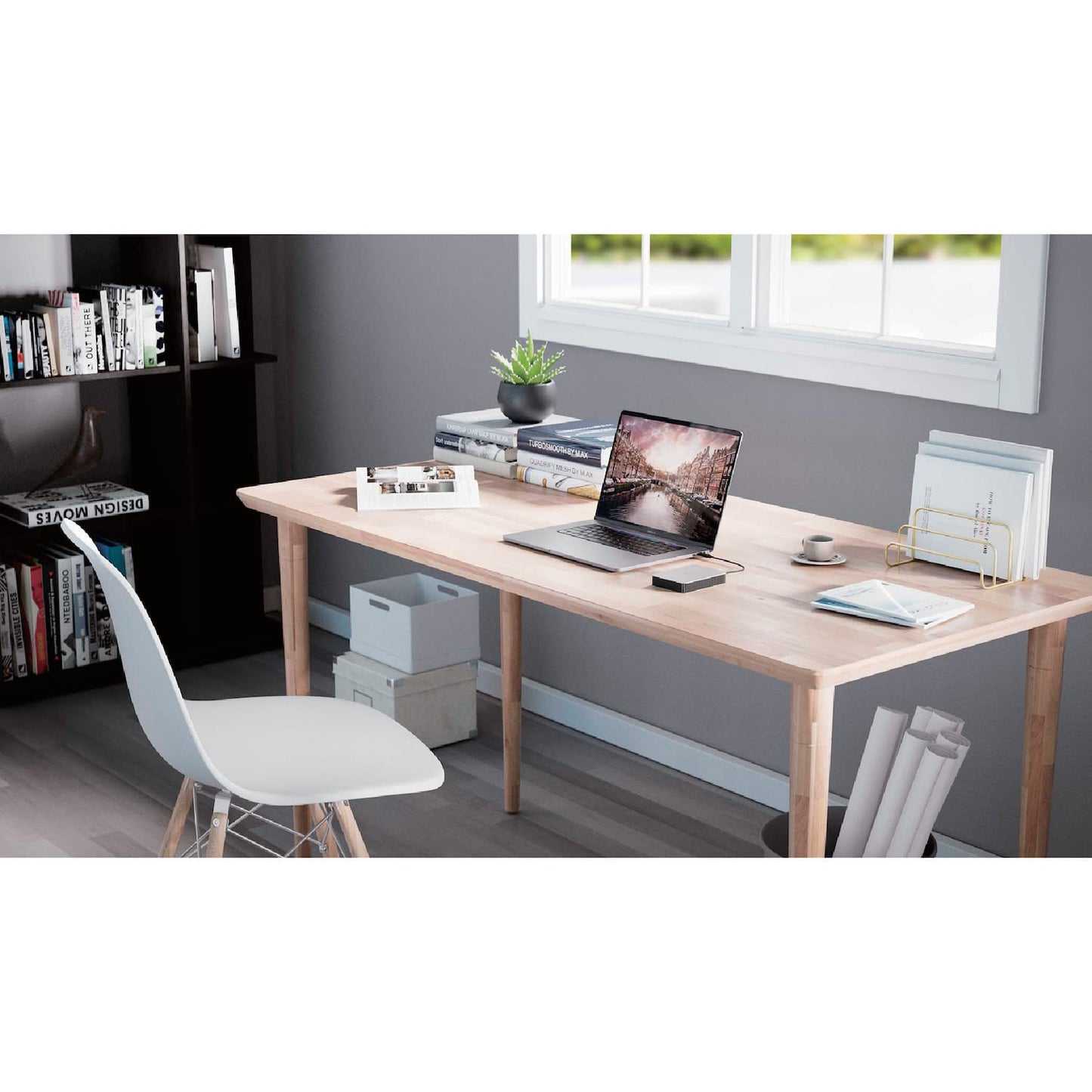 Lacie Mobile Drive, 2Tb, External Hard Drive Portable - Moon Silver, Usb-C 3.2, For Pc And Mac, Post-Consumer Recycled, With Ado