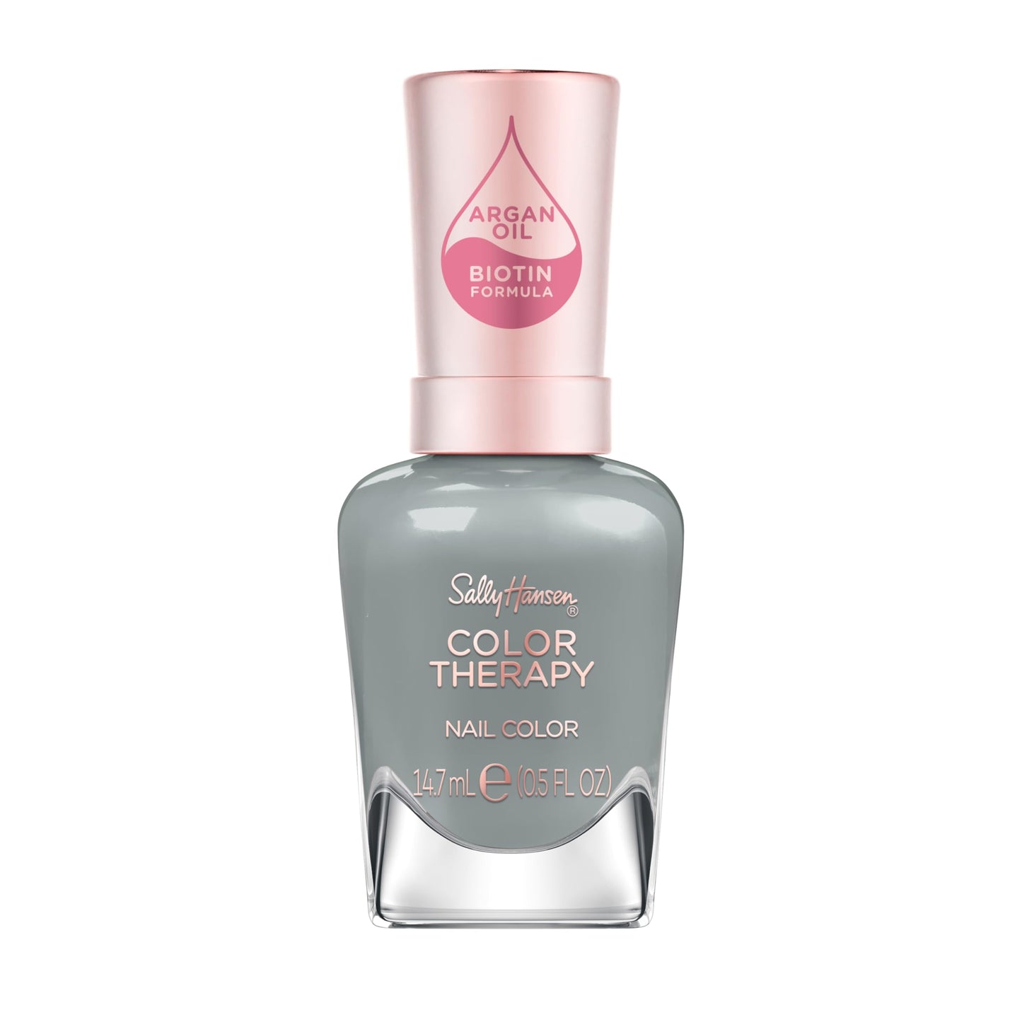Sally Hansen Color Therapy, Gorgeous Granite, Argan Oil, Long Lasting, Healthy Nails, Grey Nail Polish