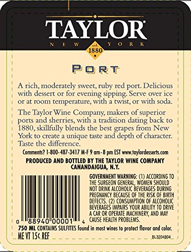 Taylor New York Port, 750 ml