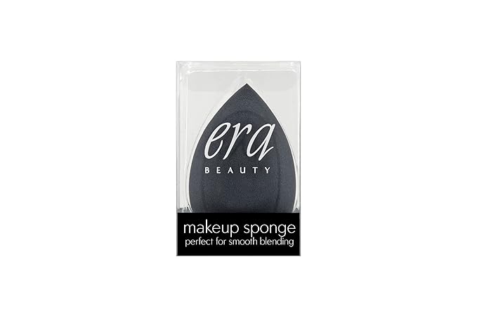 ERA Beauty Essentials Airbrush Makeup Collection (Era Face spray on Foundation - R6 Ginger + Era Primer + Sponge)