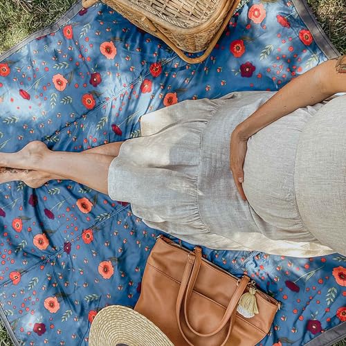 Little Unicorn 5'x5' Outdoor Family Picnic & Beach Blanket | Durable & Water-Resistant Fabric | Compact Fold & Easily Wipe...