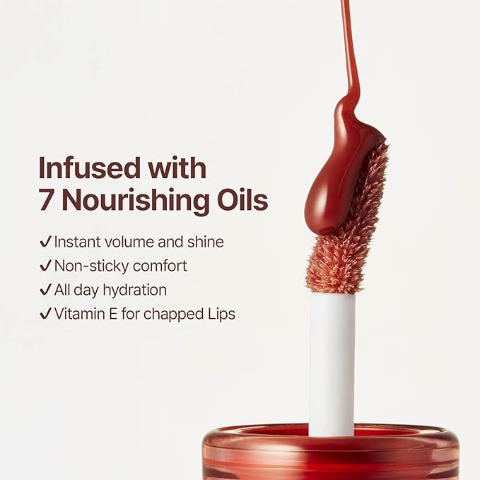 fwee 3D Voluming Gloss 70% (Rich) | Taro 70% | High Shine, Non-Sticky Lip Gloss for Makeup | Long-Lasting, Moisturizing Gel Formula | 30%, 70% Pigment Options | 5.3g