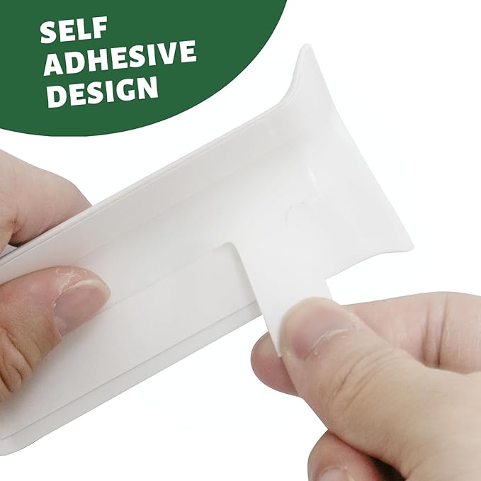 GAMZAU Baseboard Corner Blocks 6inch Height, Self Adhesive 3 Inside + 3 Outside Corners-Connector Between The Cove Base Wall Base Rubber Moulding Trim, Perfect Match for Our S152 Baseboard(White)