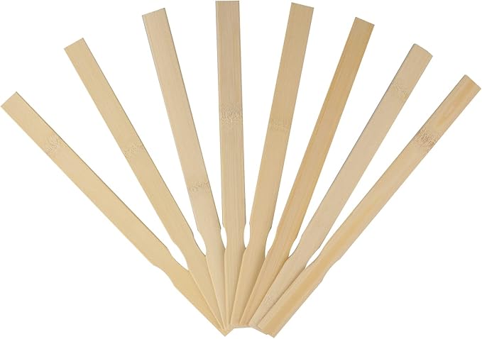 Paint Mixing Sticks 300 PCS 14 Inch Wood Stirrers, Wooden Stirrers Mixing Sticks for DIY Crafts, Painting, Crafting Resin Wood Paddle, Hobby Projects, Garden, by GNIEMCKIN