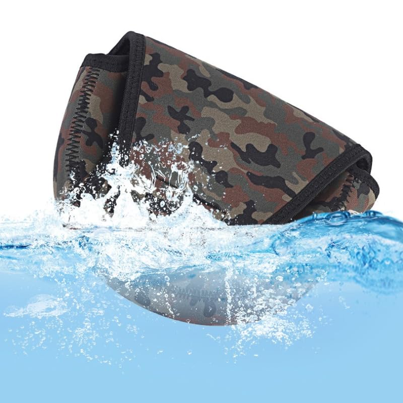 Multi-Functional Diving Material Fishing Reel Storage Bag – Portable, Large Capacity (Army green camouflage)