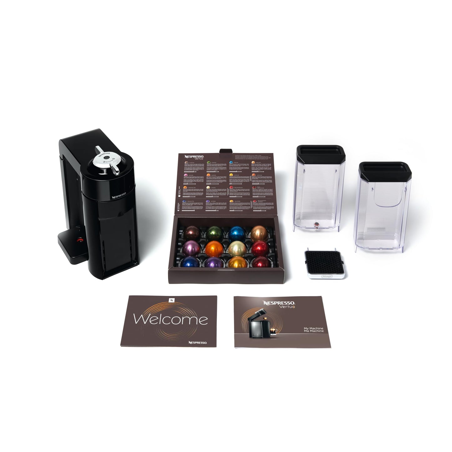 Nespresso Vertuo Coffee and Espresso Maker by De'Longhi, Titan