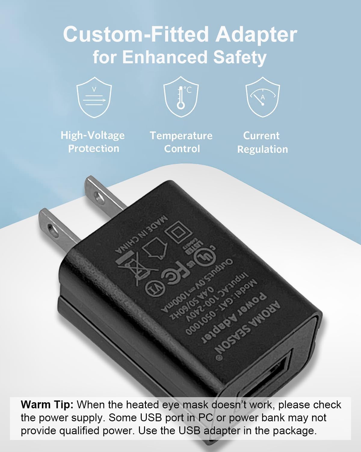 Aroma Season Heated Eye Mask for Dry Eyes, Warm Eye Compress with Flaxseed Graphene FIR for MGD, Dry Eye Syndrome, Chalazion Blepharitis Treatment, Steam Moist Heat Therapy to Unclog Glands (Purple)