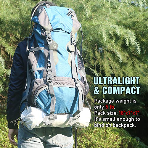 4 Persons 5lb Lightweight Tipi Hot Tents with Stove Jack, 7'3" Standing Room, Teepee Tent for Hunting Family Team Backpack...