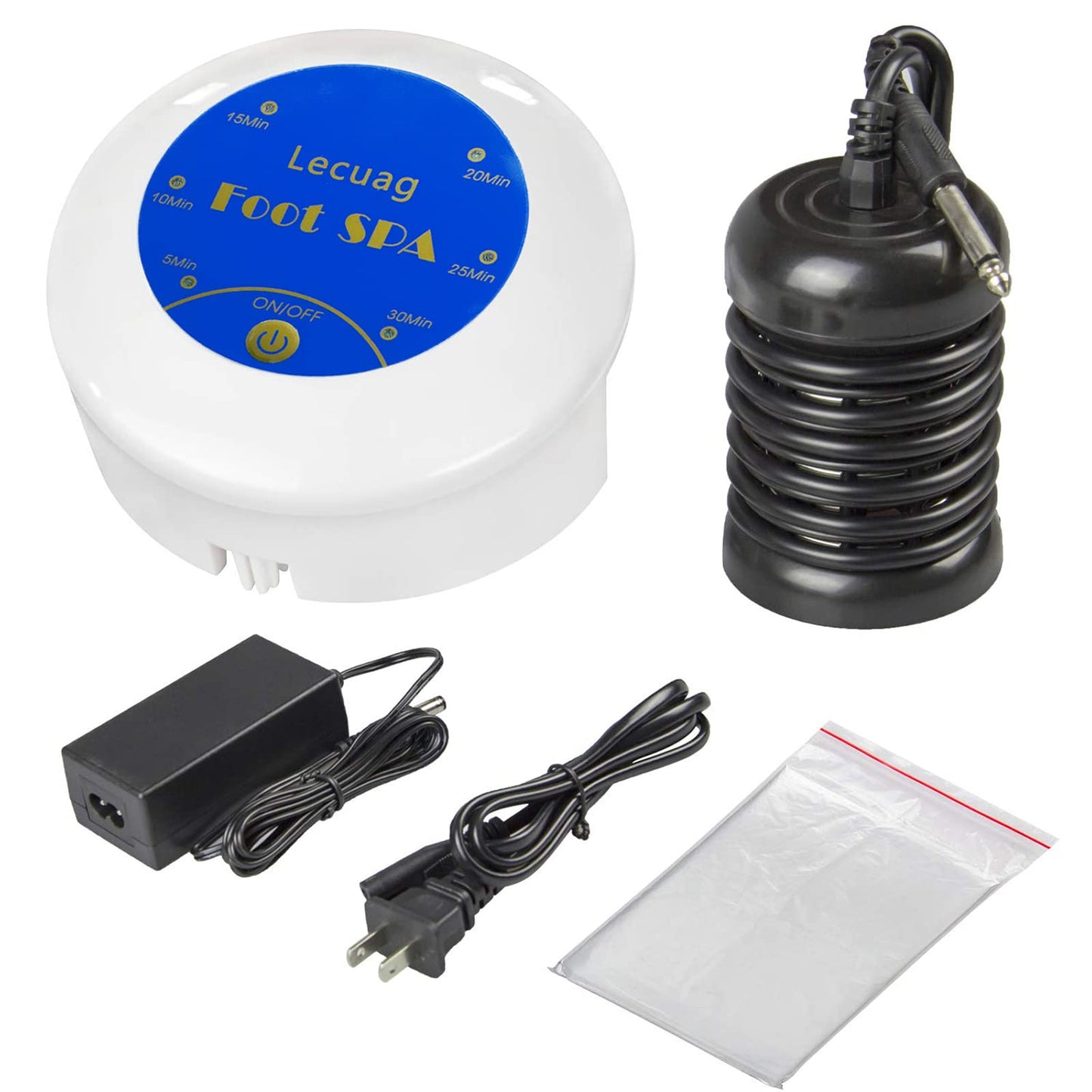 Ionic Foot Bath Detox Machine, Portable Ionic Detox Foot Bath Spa Machine Ion Cleanse Controller for Home Travel Holiday