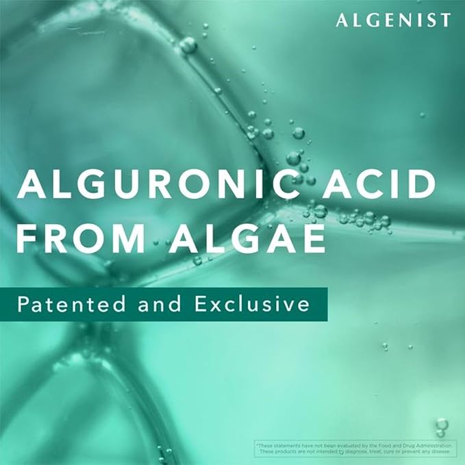 Algenist Triple Algae Eye Renewal Balm - Firming + Smoothing Cream with Alguronic Acid to Help Reduce the Appearance of Dark Circles, Bags, Puffiness, Fine Lines + Wrinkles (0.5 oz)