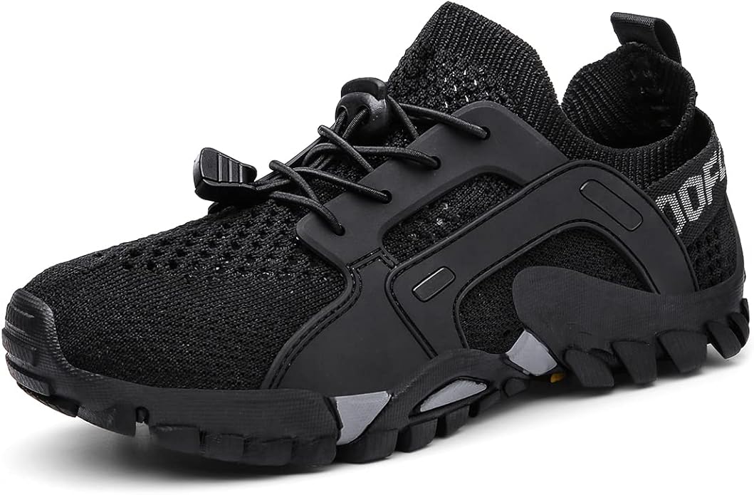 TANGYUGEN Water Shoes Mens Womens Hiking Shoes Beach Aqua Shoes Slip Resistant Lightweight Breathable Outdoor Walking Jogg...