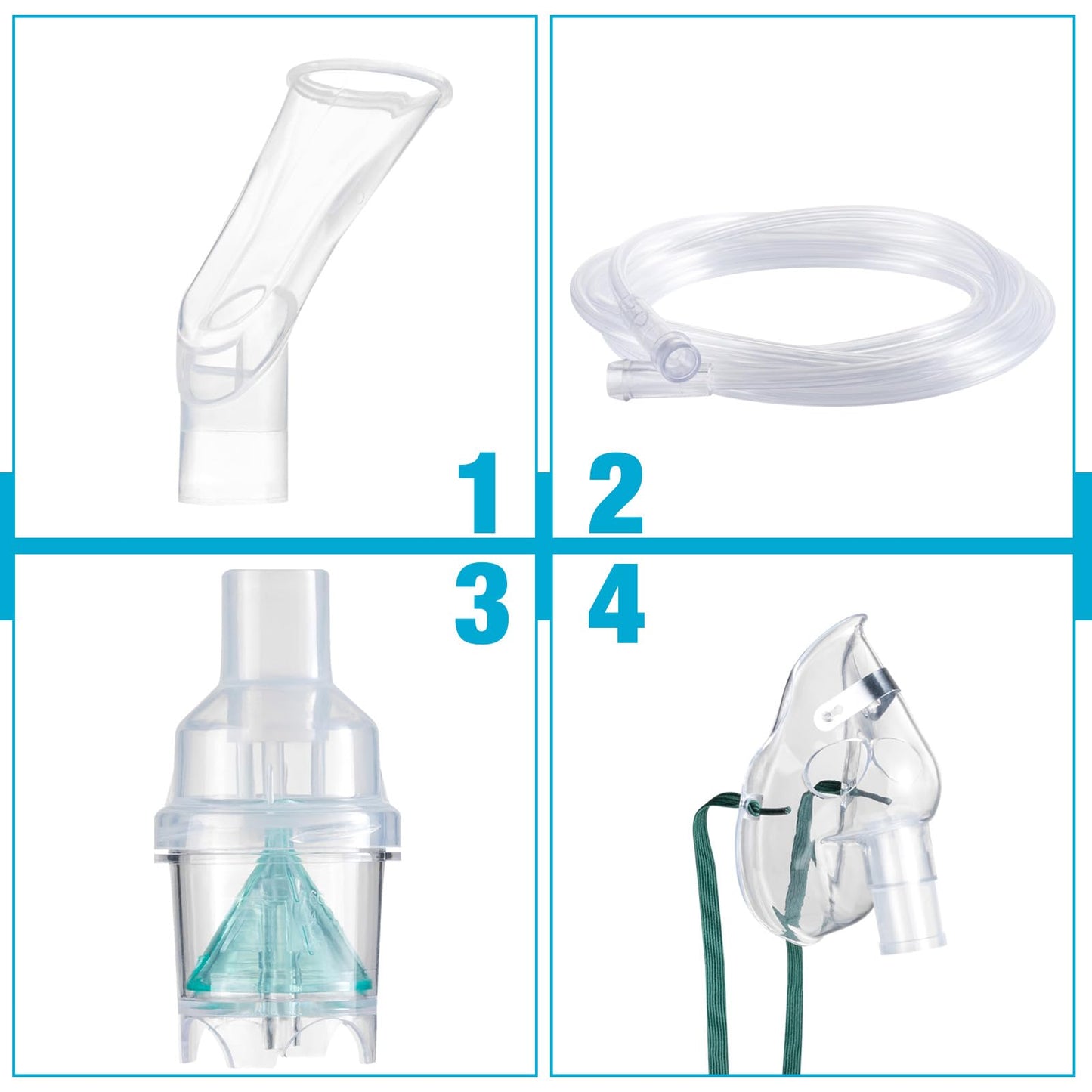 2 Packs Nebulizer Replacement KIT for Kid