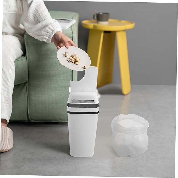 TOYANDONA 10 Rolls Small Disposable Trash Bags PE Rubbish Organizers for Desktop Garbage Can Home Office Kitchen Leak-resistant Waste Liners