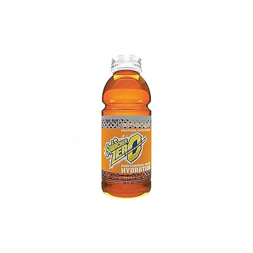 Sqwincher Zero Activity Drink Bottles | Orange Flavored | Sugar Free | Low Calorie | Low Sodium | Ready-to-Drink| Electrol...