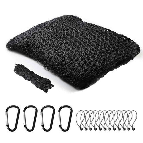 Hittop Sports Netting,Hitting Net with 33Feet Nylon Rope for Golf, Baseball, Hockey, Soccer, LAX and More - 10x10ft/10x15ft/10x20ft/10x25ft/10x30ft/10x40ft