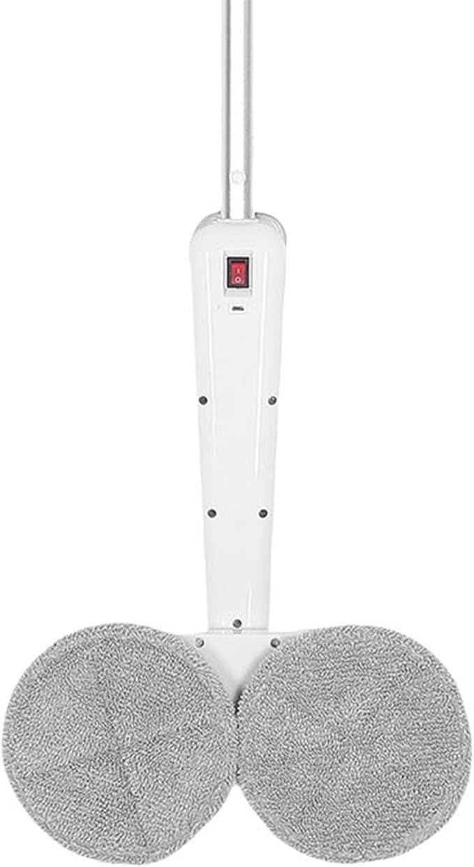 Cordless Electric Mop Powerful Floor Cleaner with Light Water Spray Large Water USB Rechargeable for Home Office Cleaning ABS Stainless Steel