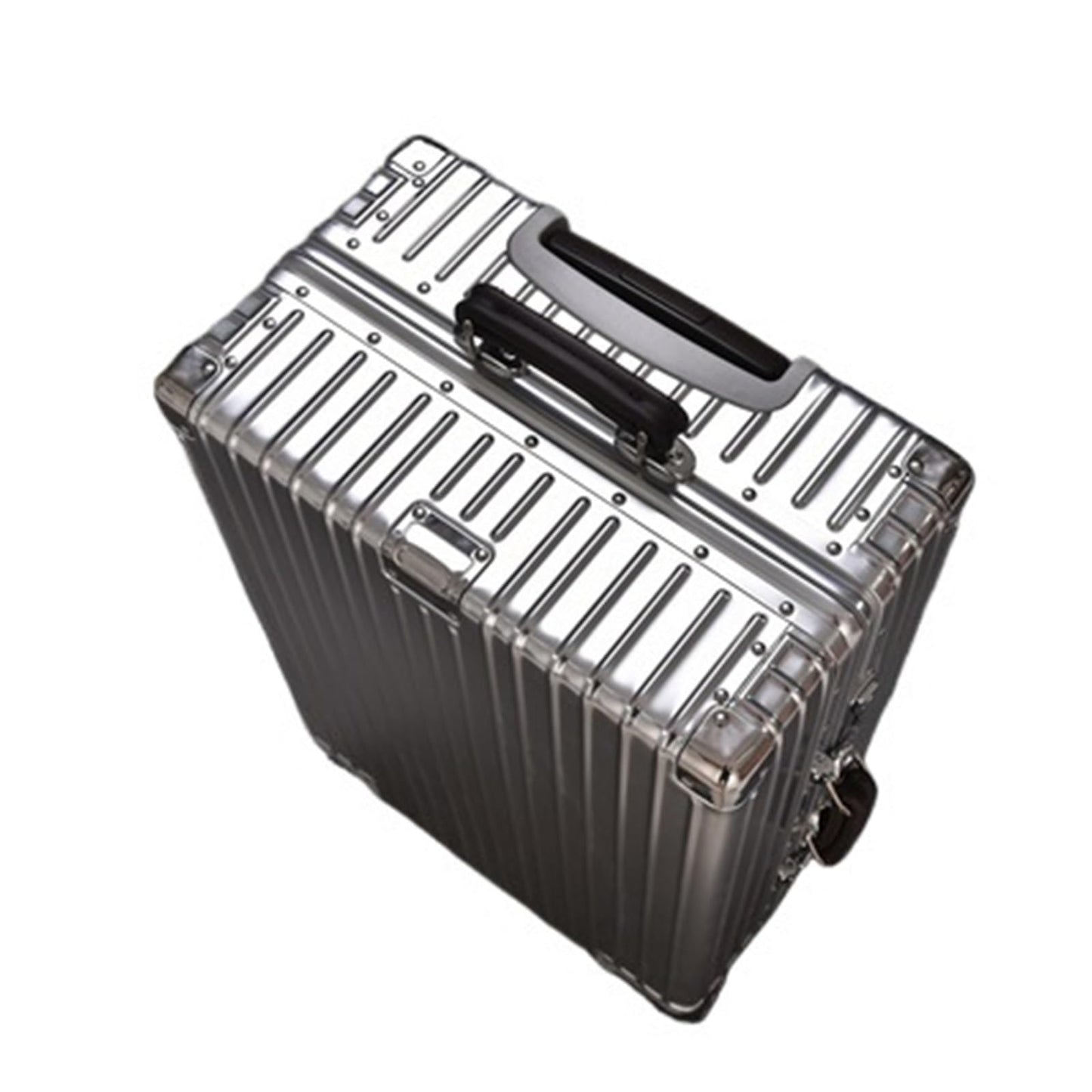 MUdson Trunk Senior Aluminum-Magnesium Alloy Material Travel Luggage 20/24/26/28 Size Travel Suitcase Durable (Color : NO1, Size : 24")