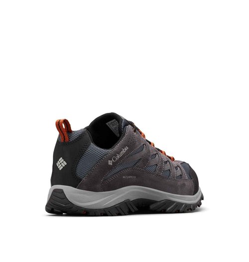 Columbia Mens Crestwood Waterproof, Graphite/Dark Adobe, 11
